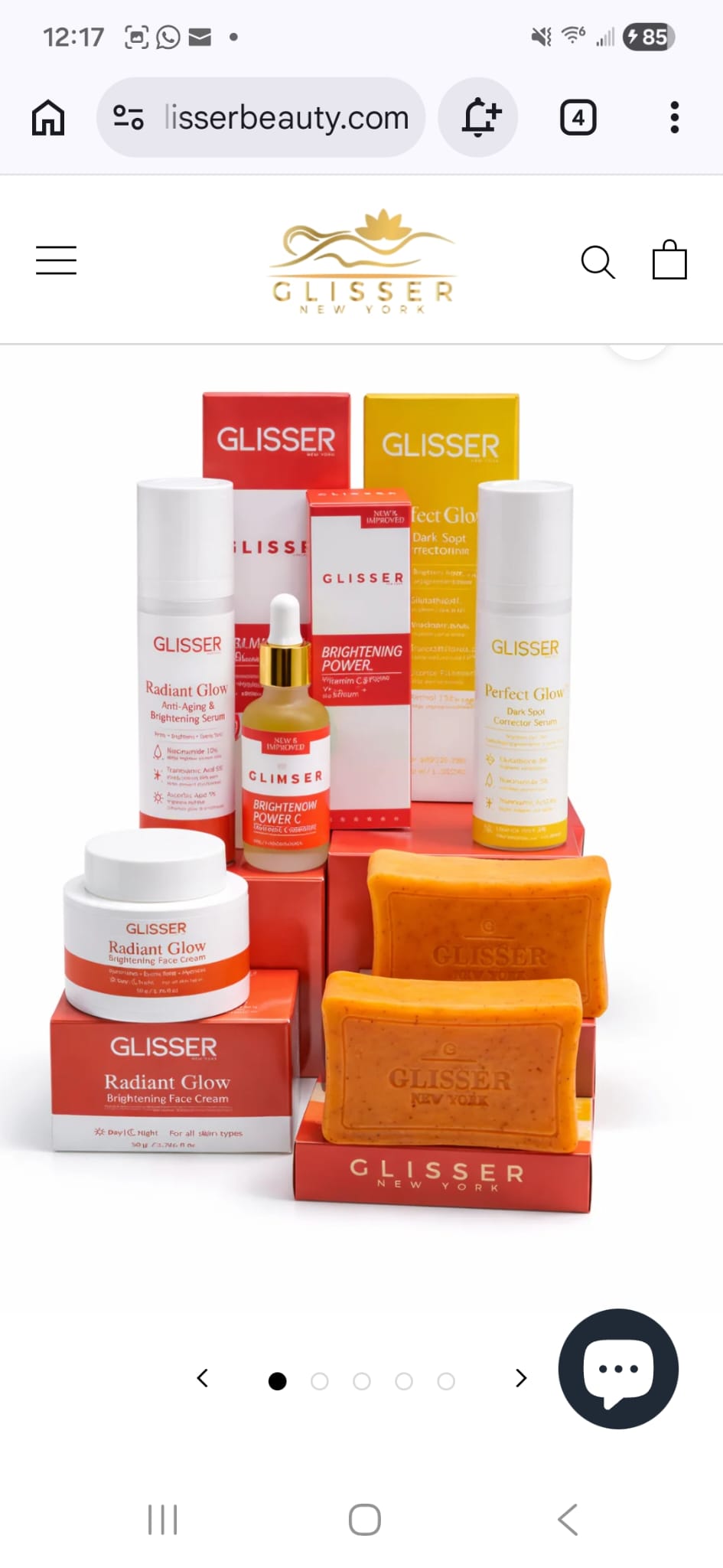 Radiant Glow Brightening Face Cream