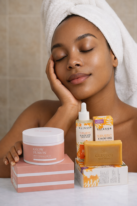 Youthful Glow Pack 4PC (With Turmeric & Aloe Vera Soap /Oil )