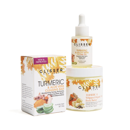 Turmeric & Aloe Vera Cleansing Bar Soap 200g