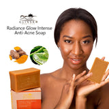 Radiance Glow Intense Toning Collection w/Turmeric Soap 4pc Set