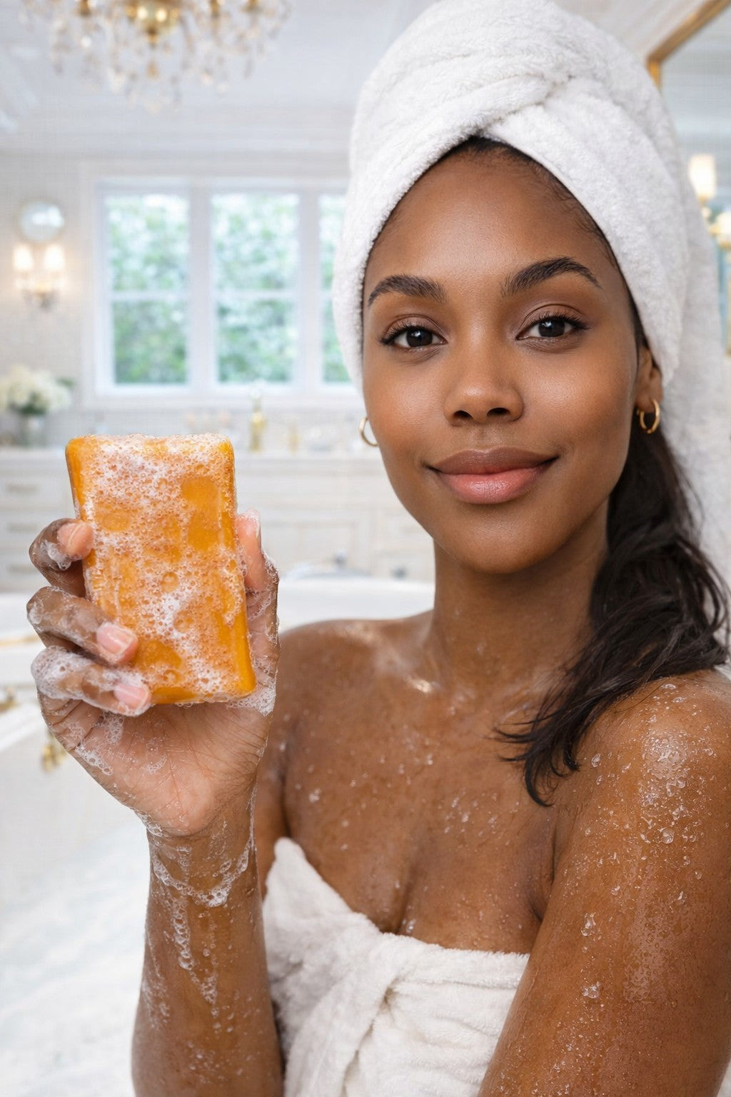Youthful Glow Pack 4PC ( With Rose Oil & Brightening/Exfoliating Soap x 2)