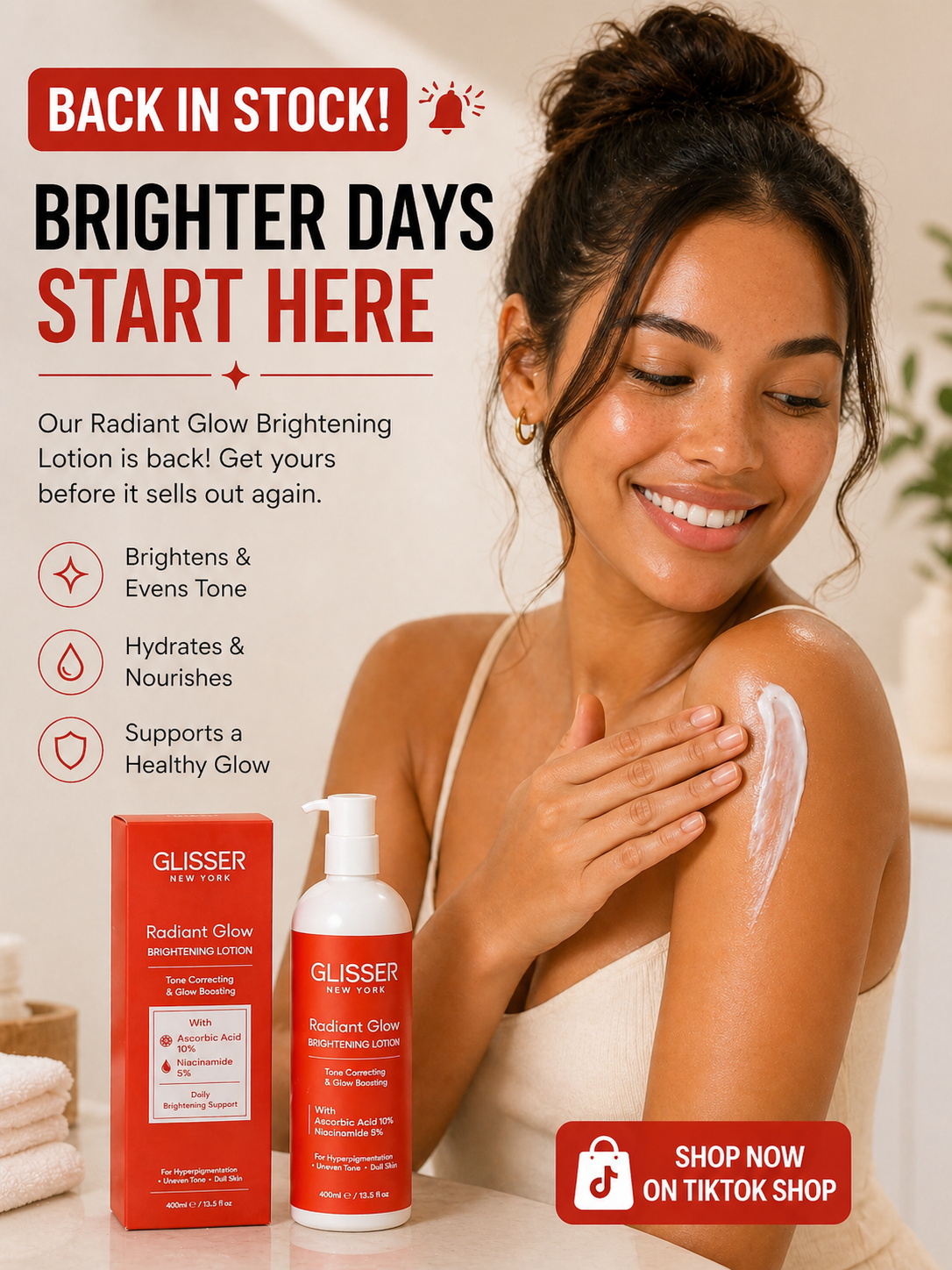 Radiant Glow Brightening Lotion Duo