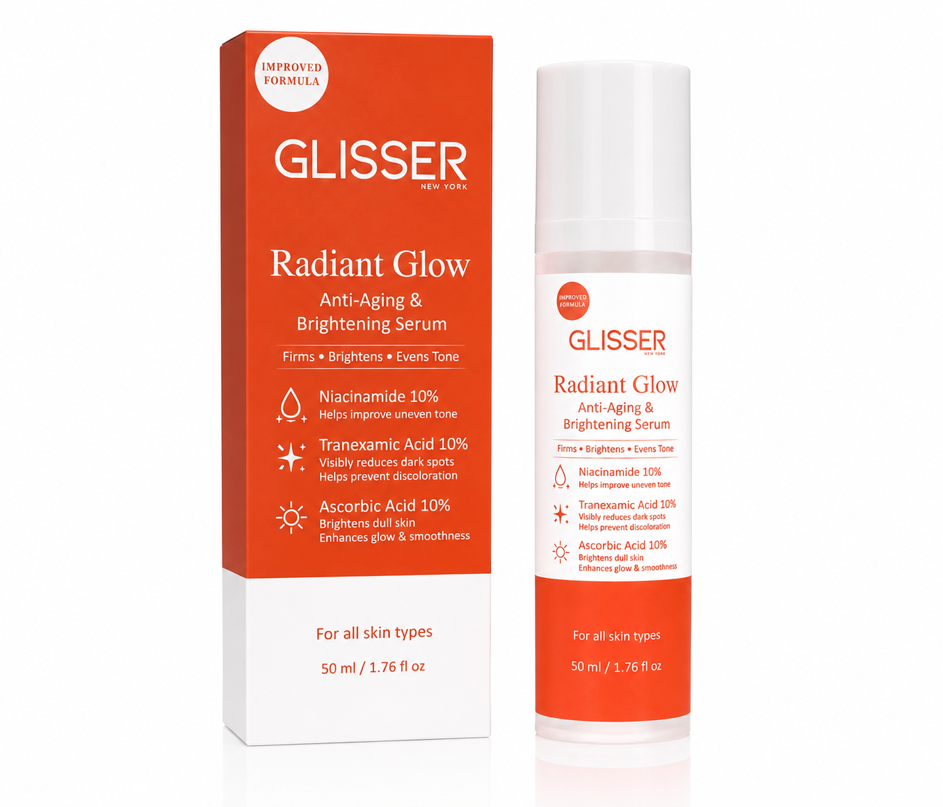 Radiant Glow                   Anti-Aging & Brightening Serum