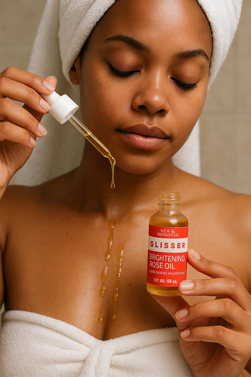 Brightening Rose Oil