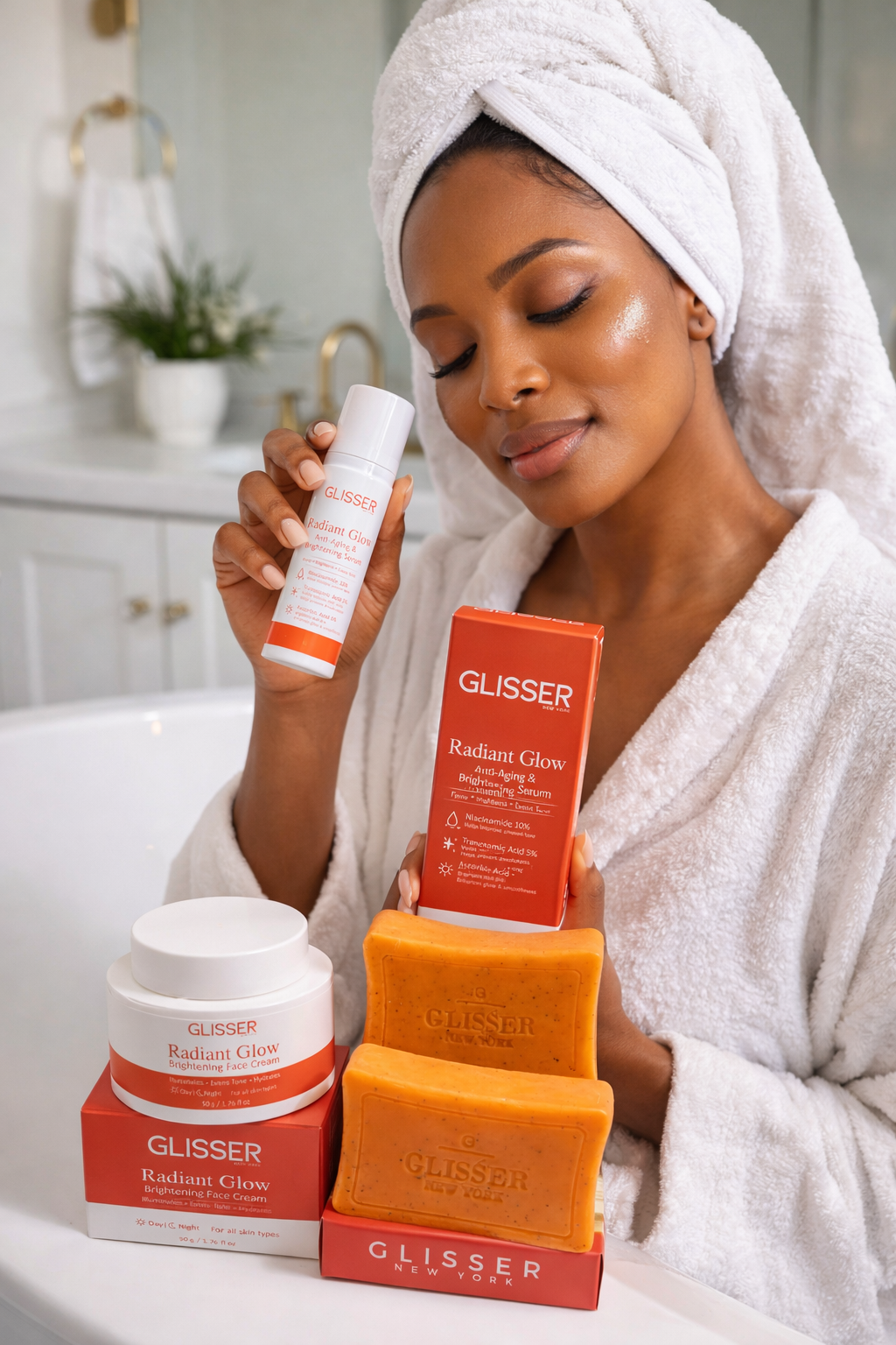 Radiant Glow                   Anti-Aging & Brightening Serum