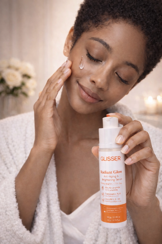 Radiant Glow                   Anti-Aging & Brightening Serum